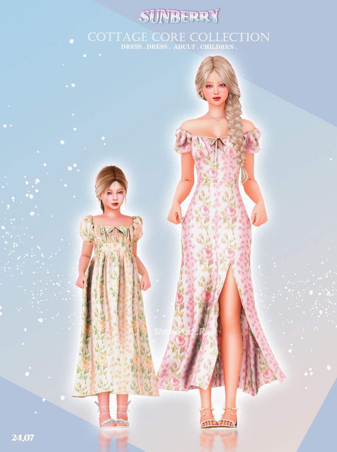 Комплект для женщин и девочек "Cottagecore Collection"