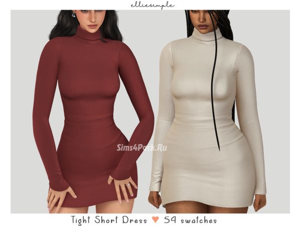 Платье "tight short dress"
