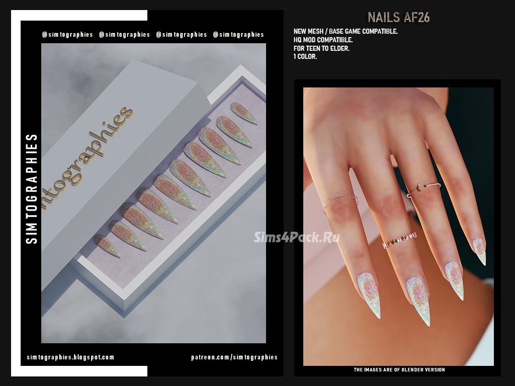 Маникюр "Nails AF26"