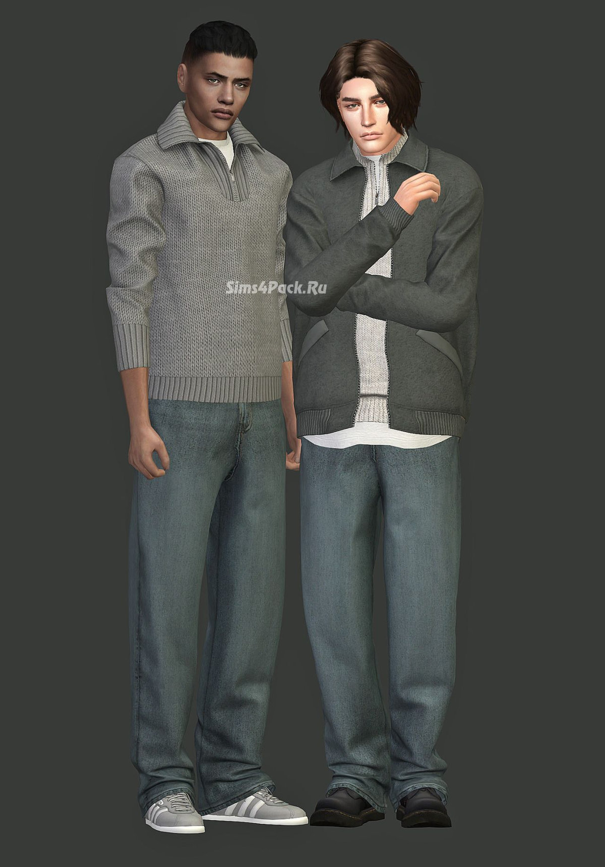 Комплект одежды для симов "Male set"