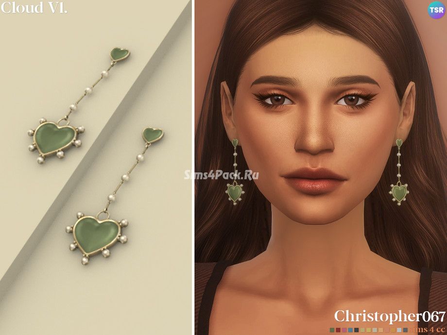 Серьги "Cloud Earrings V1"