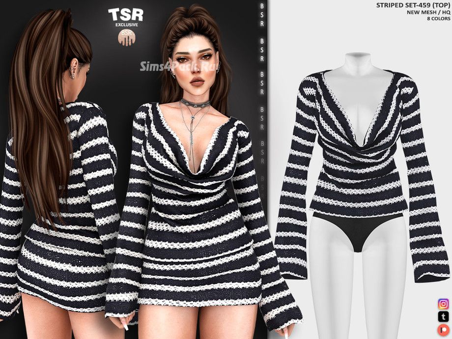 Полосатый комплект "STRIPED SET-459"
