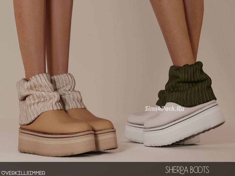Ботинки для симочек "Sherpa boots"