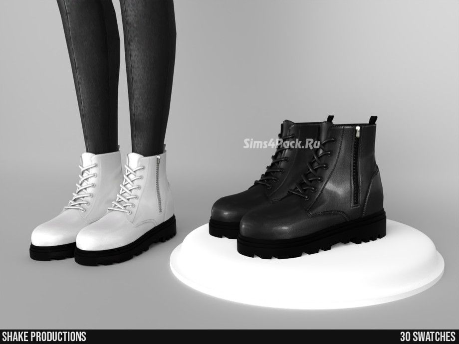 Женские ботинки "977 - Leather Boots (Female)"