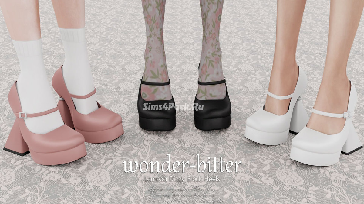 Туфли "Lamoda Dizzy Block Heels"