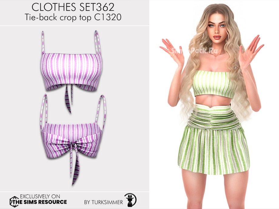 Летний комплект для симочки "Clothes SET362"