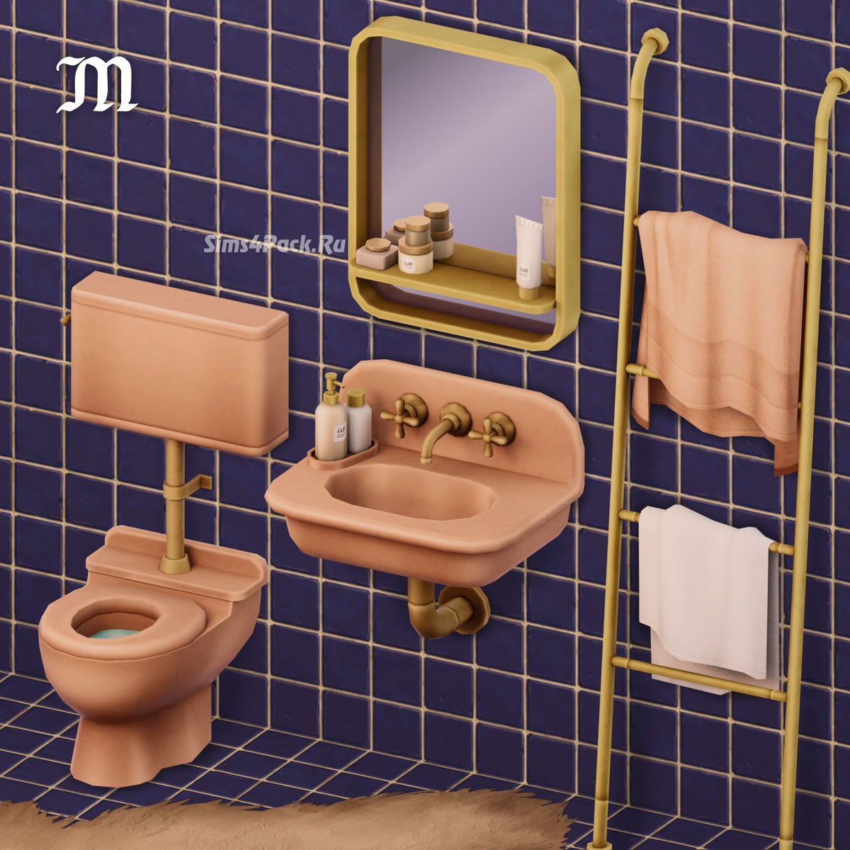 Ванная комната "Rosa Bathroom"