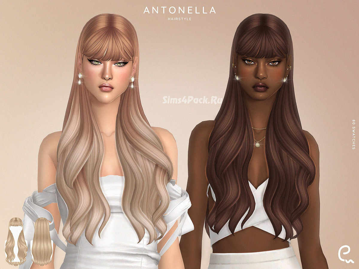 Женская прическа "Antonella Hairstyle"