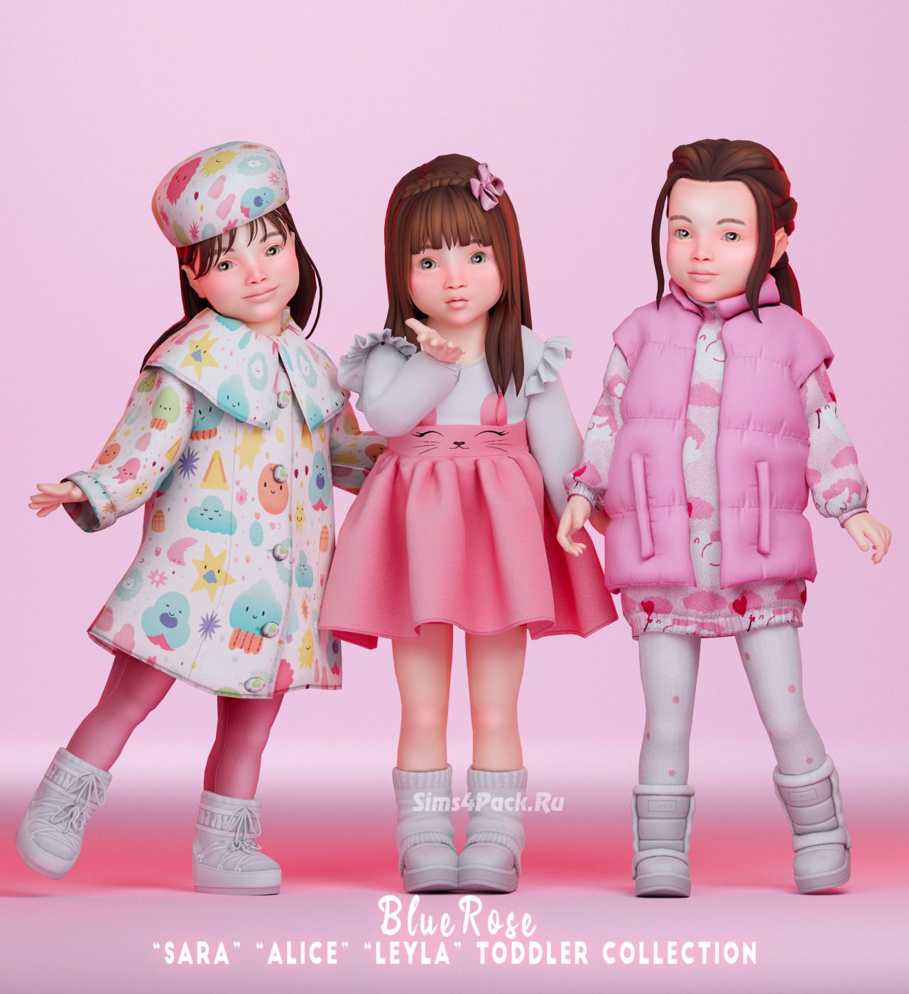 Мини-коллекция для малышек "SARA, ALICE and LEYLA"