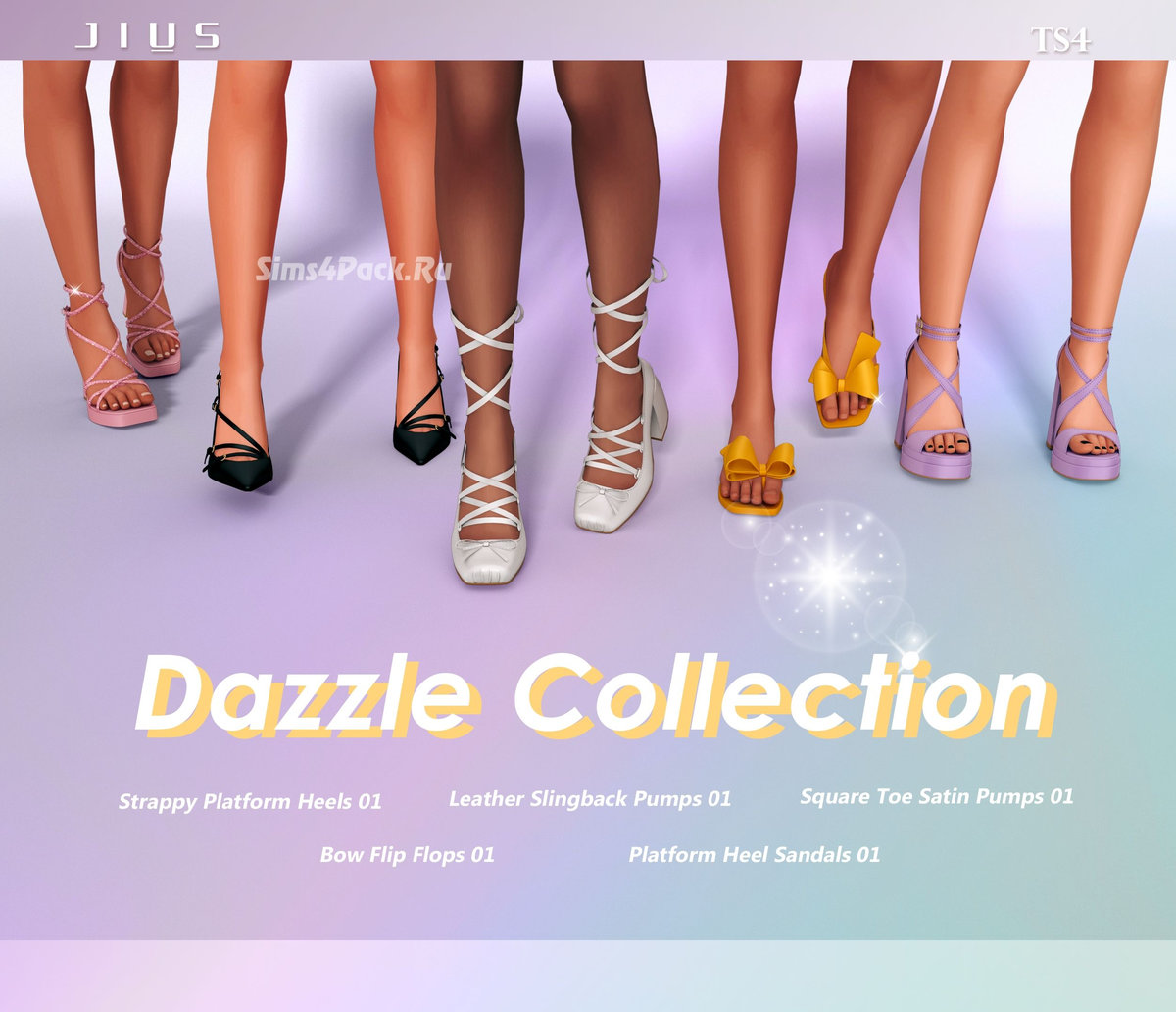 Коллекция женской обуви "Dazzle Collection 01"