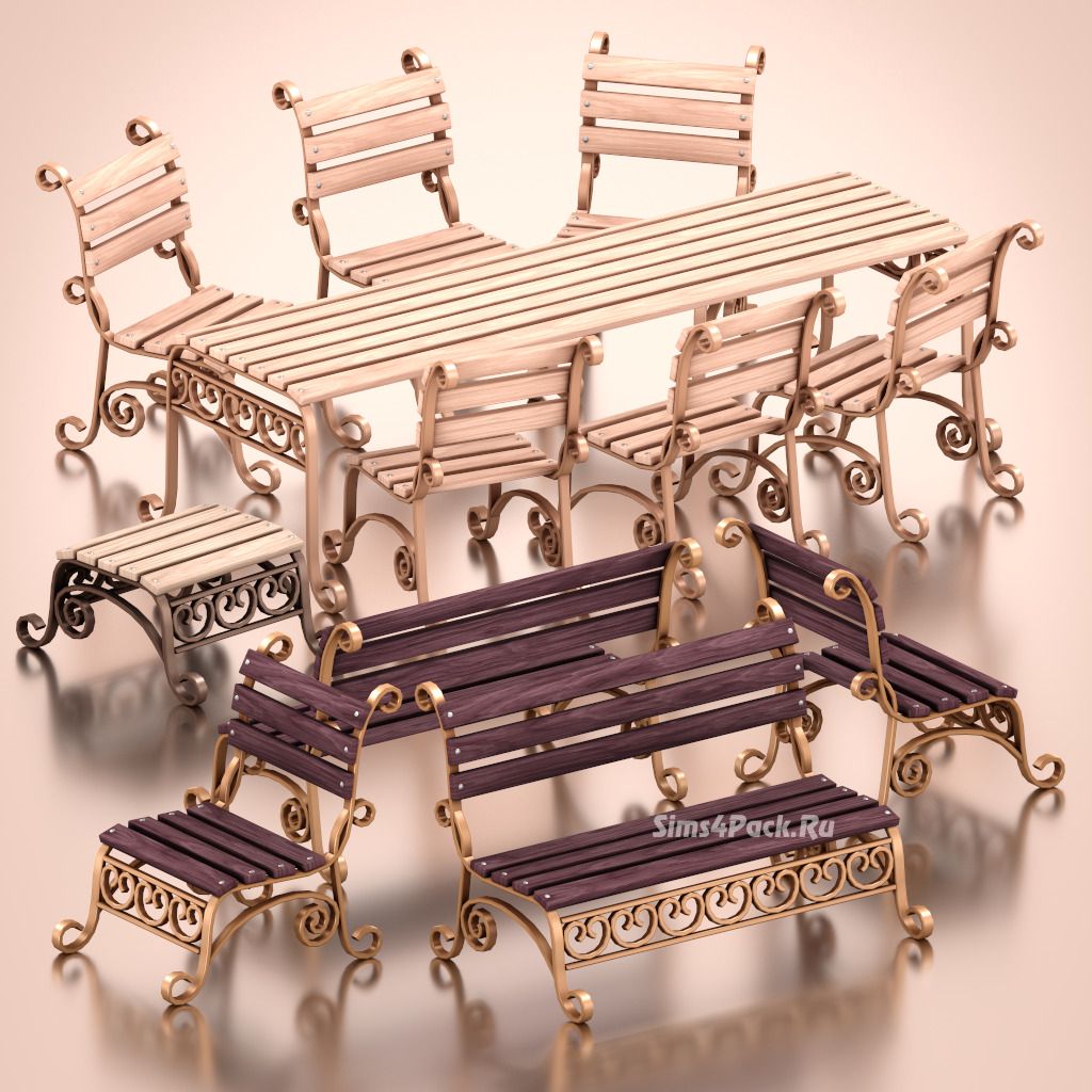 Комплект садовой мебели "Royal Elegance Furniture Set"