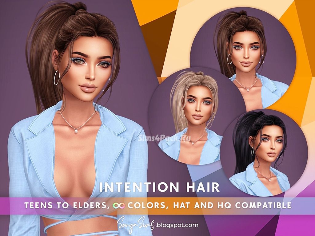 Прическа для женщин и девочек "Intention Hair"
