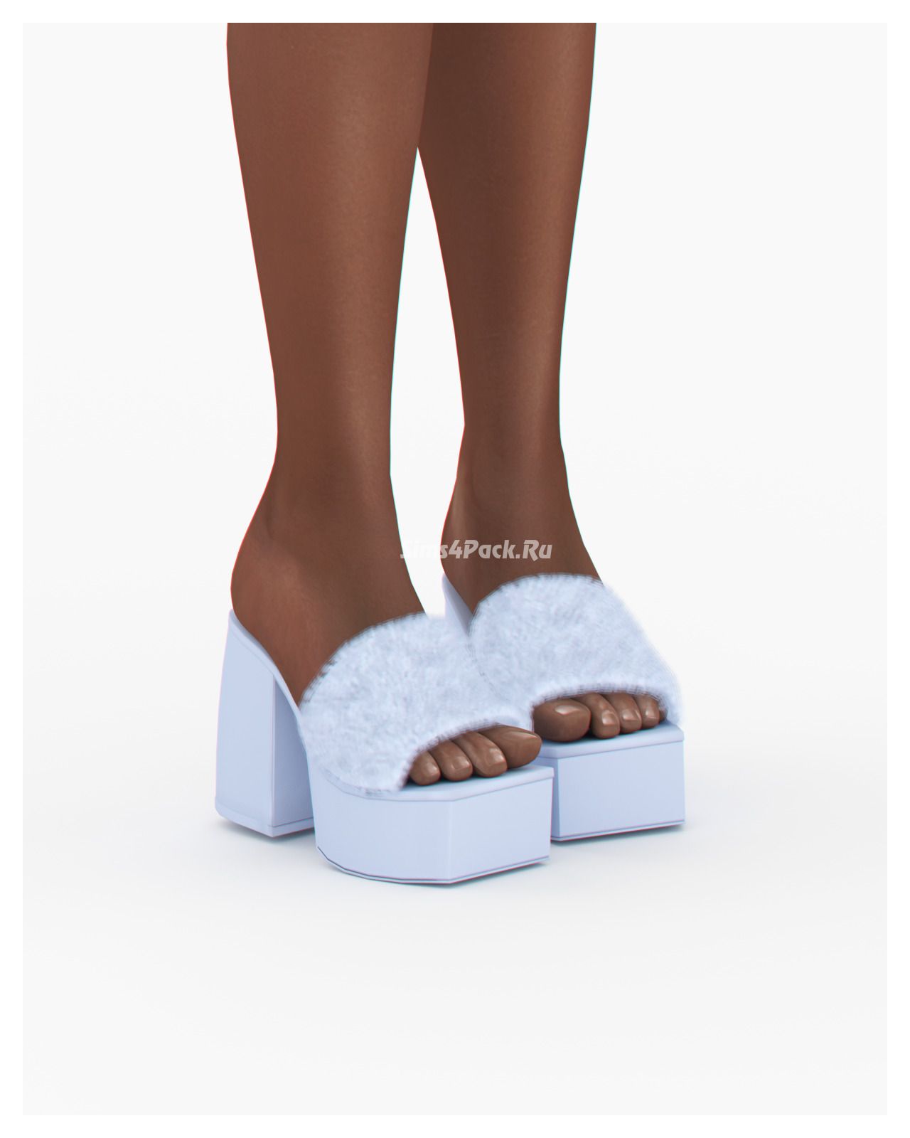 Шлепки для симочек "Cora Heels"