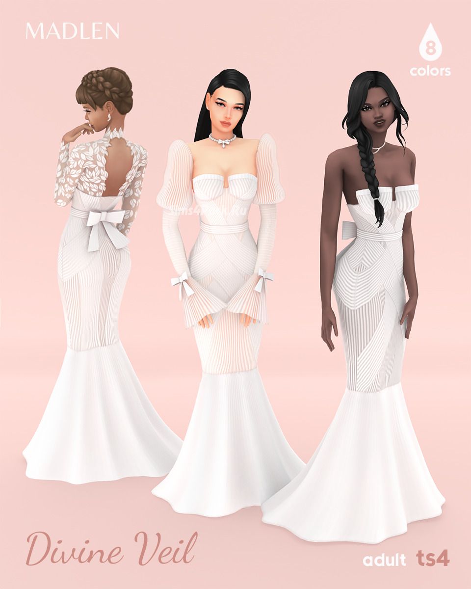 Мини-коллекция свадебных платьев "Divine Veil Set"
