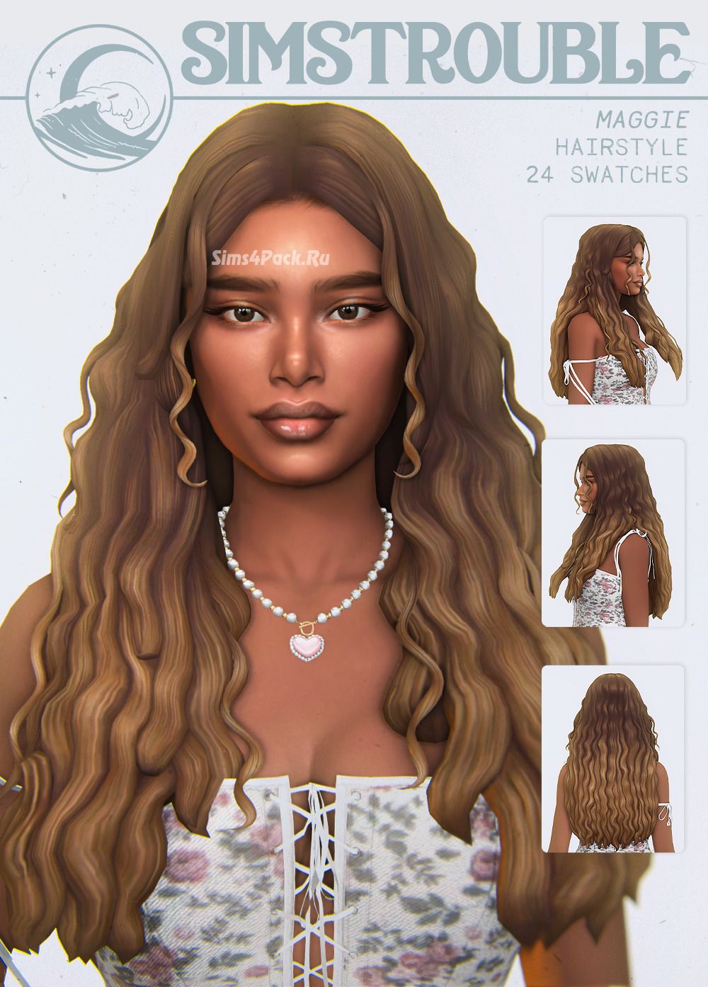 Женская прическа "Maggie Hairstyle"