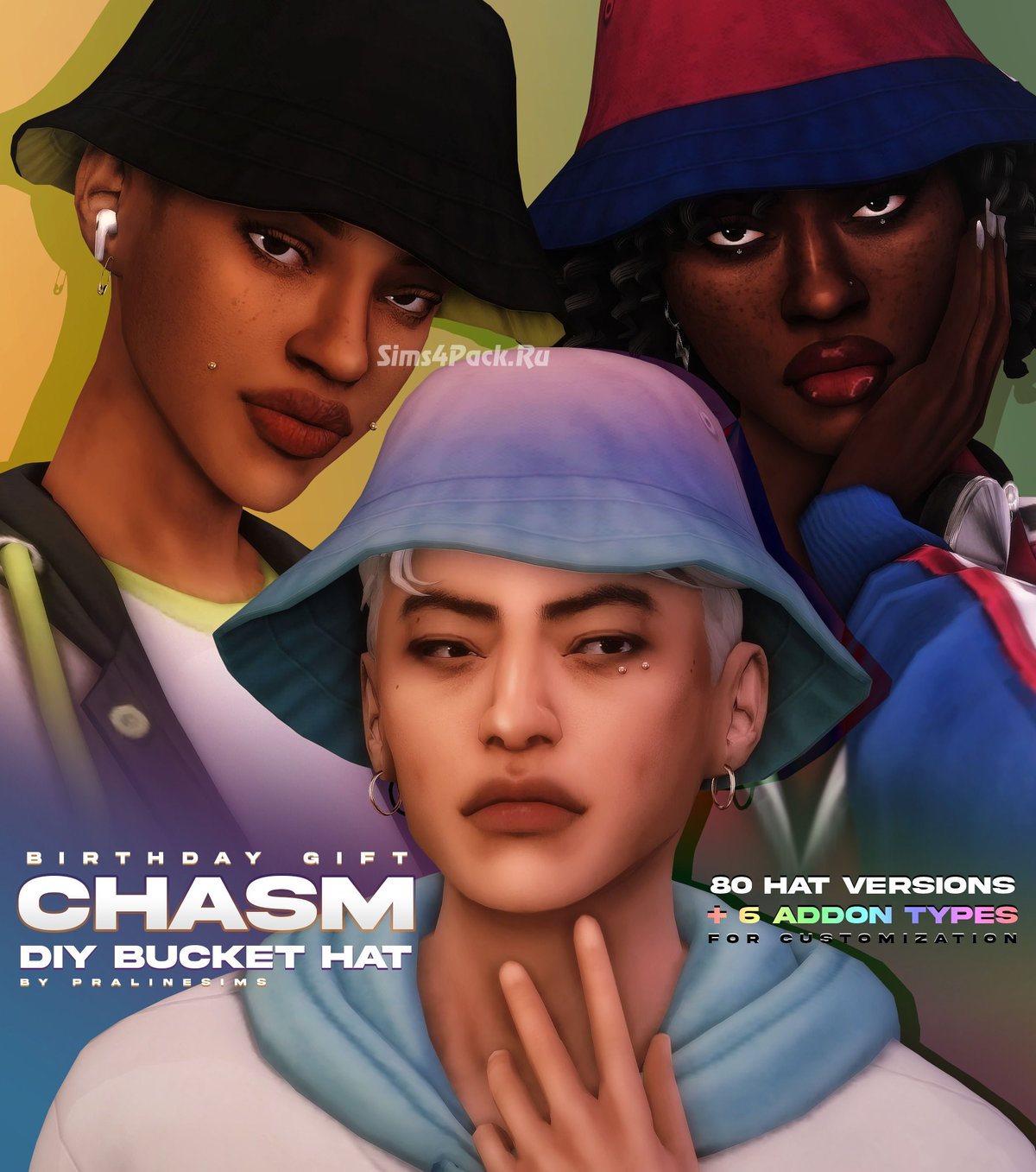 Панама "CHASM DIY Bucket Hat Set"