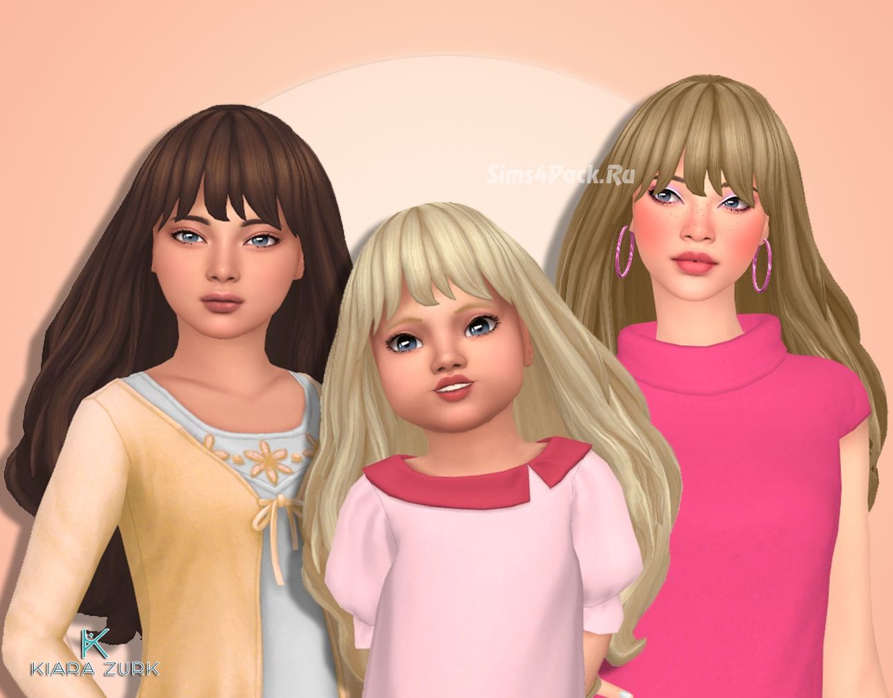 Прическа для женщин, девочек и малышек "Ingrid Hairstyle UPDATE"