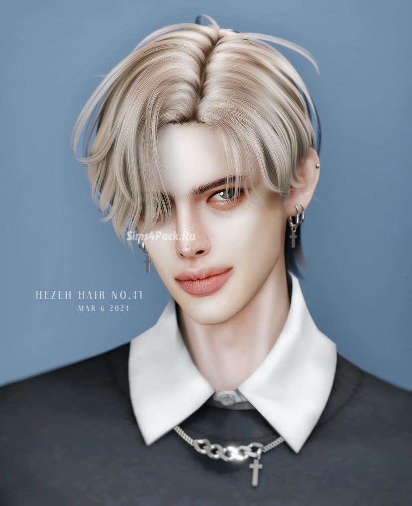 Мужская прическа "Hair No.41"