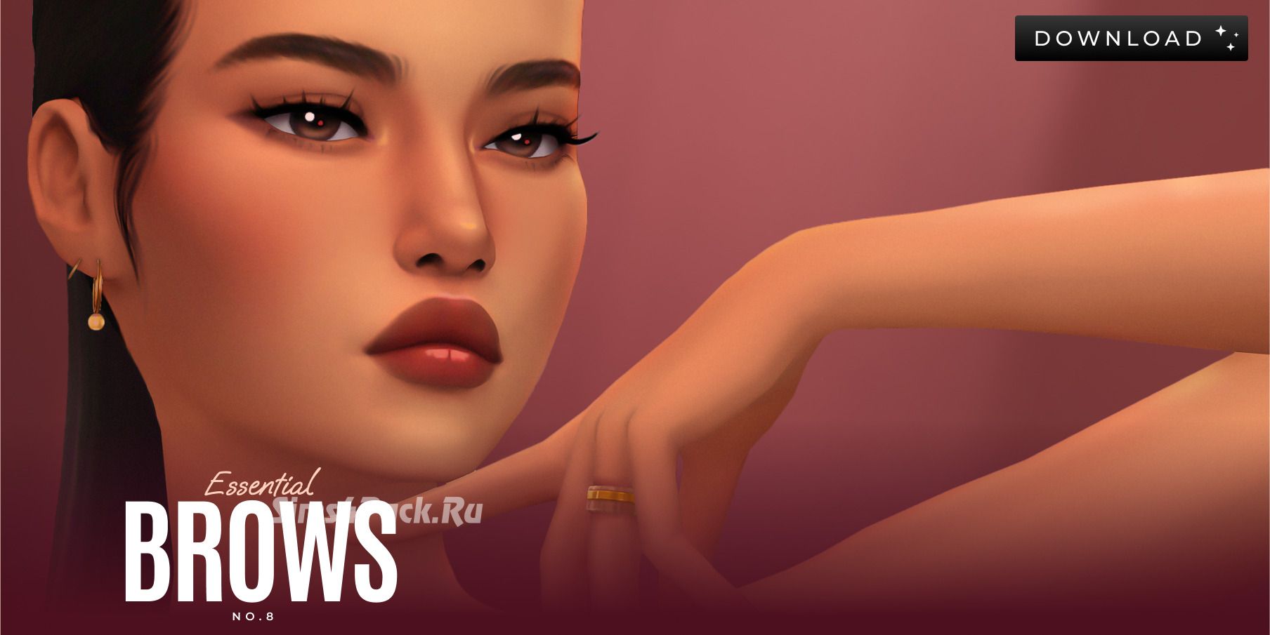 Набор бровей "Eyebrow set NO8"