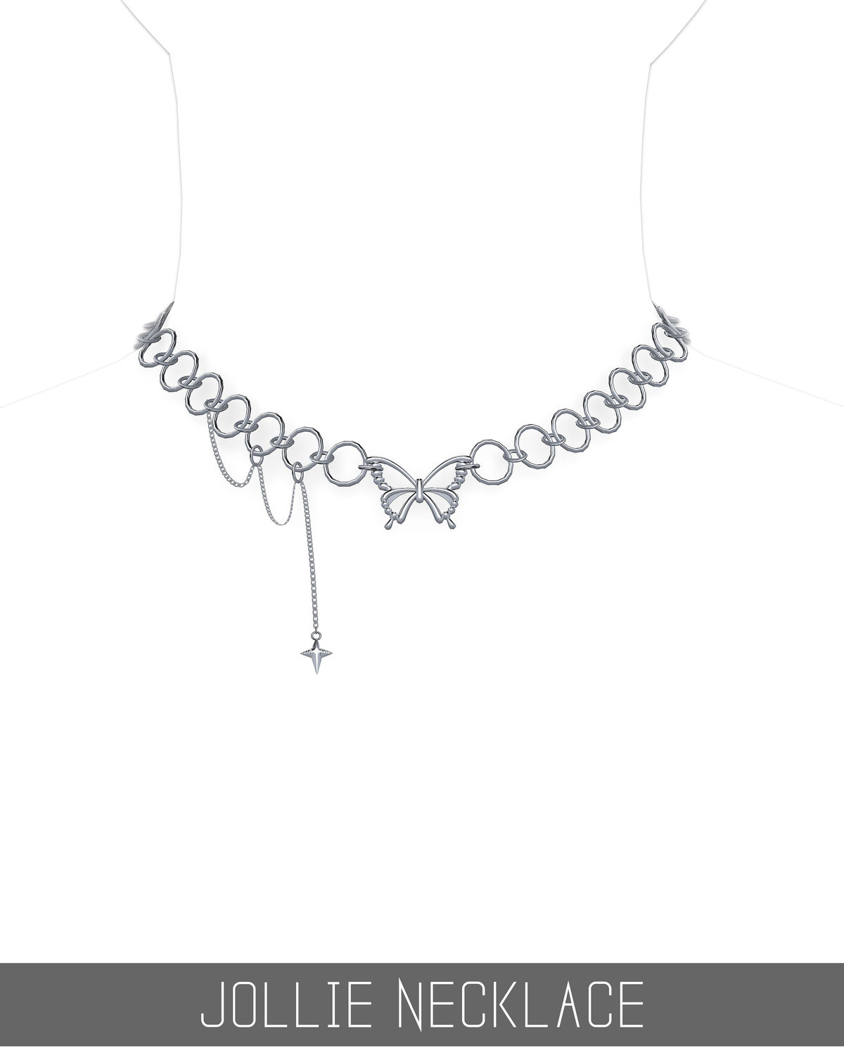 Чокер для симочек "JOLLIE NECKLACE"