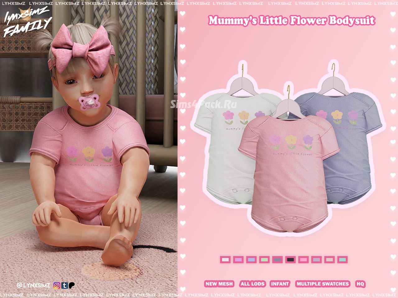 Боди для младенцев "Mummy's Little Flower Bodysuit Infant"