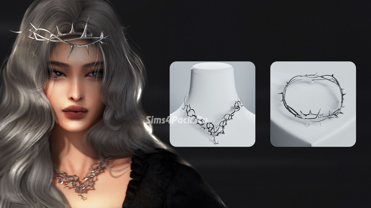 Венок и колье "Thorns Set"