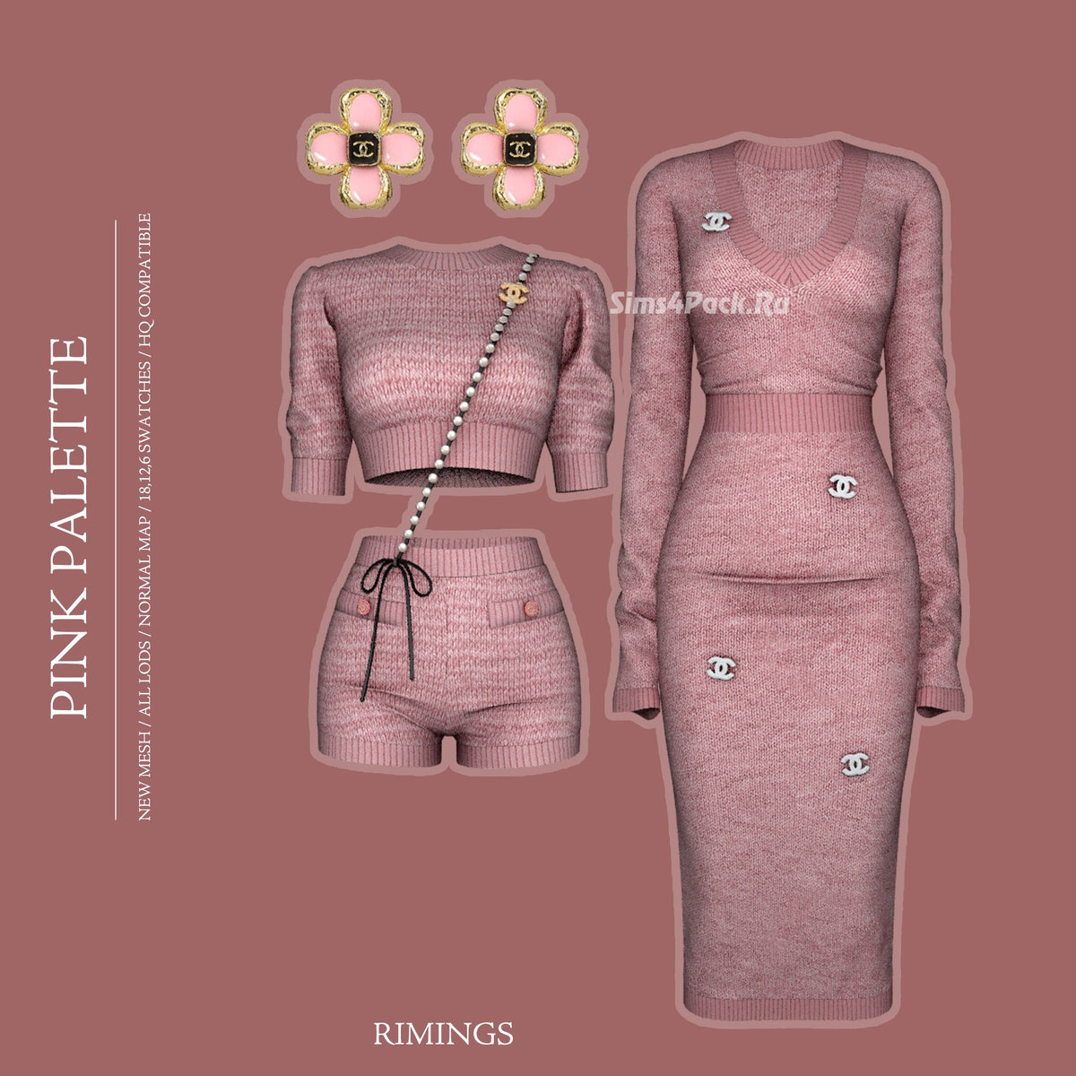 Мини-сет для симочек "PINK PALETTE"