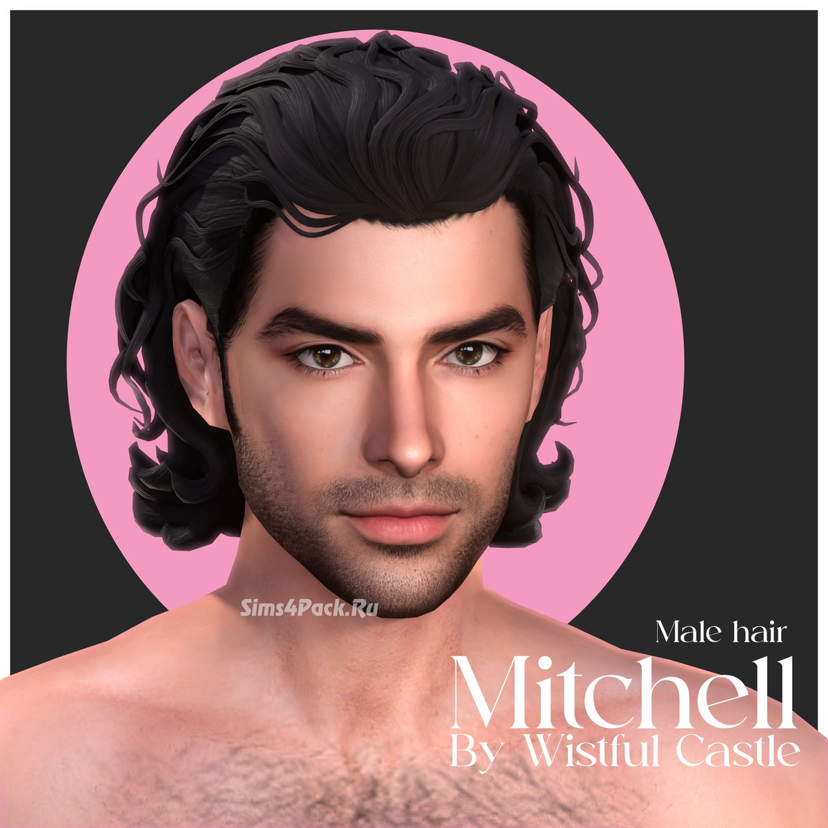 Мужская прическа "Mitchell Hair"