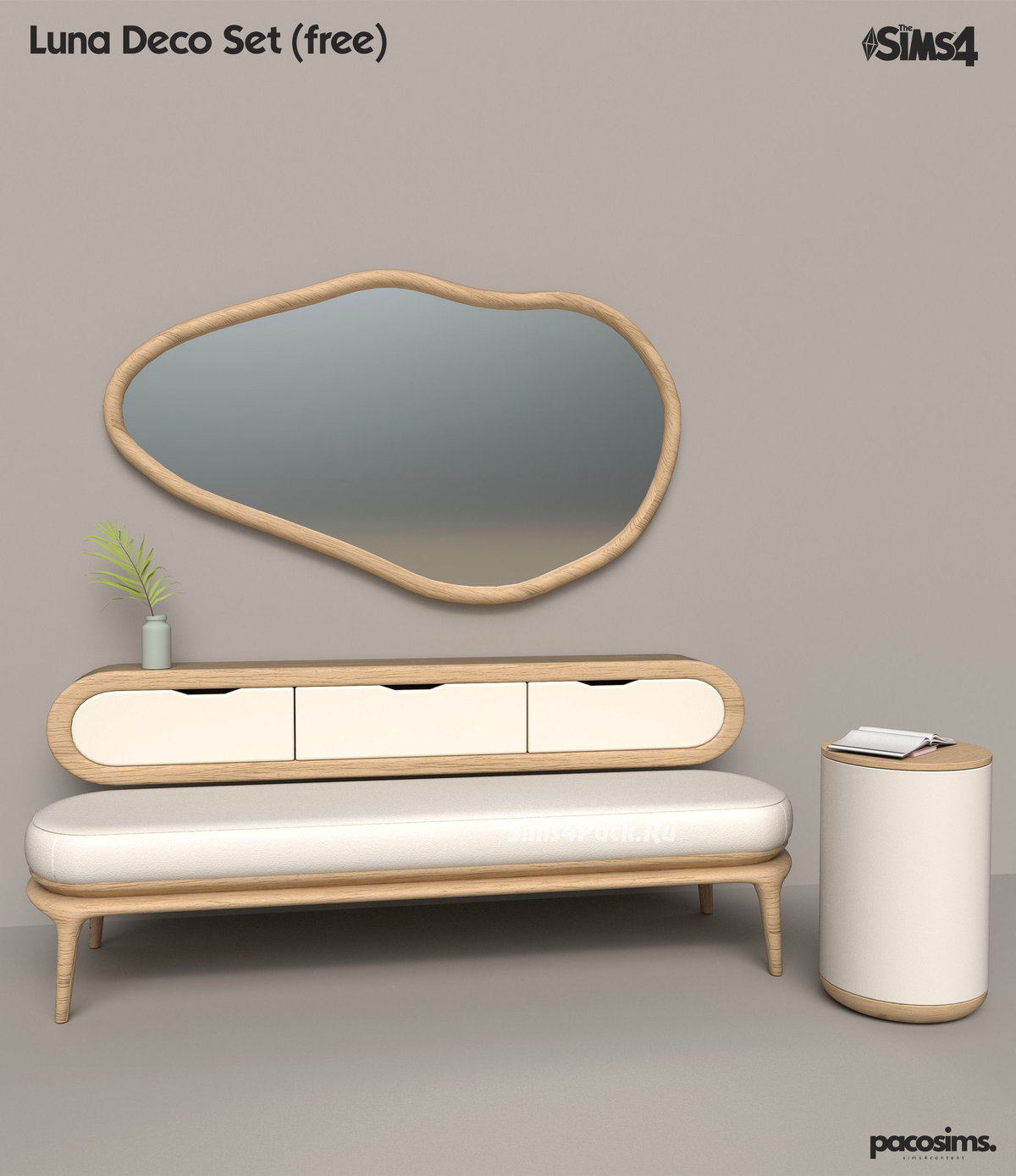 Сет для гостиной "Luna Deco Set"