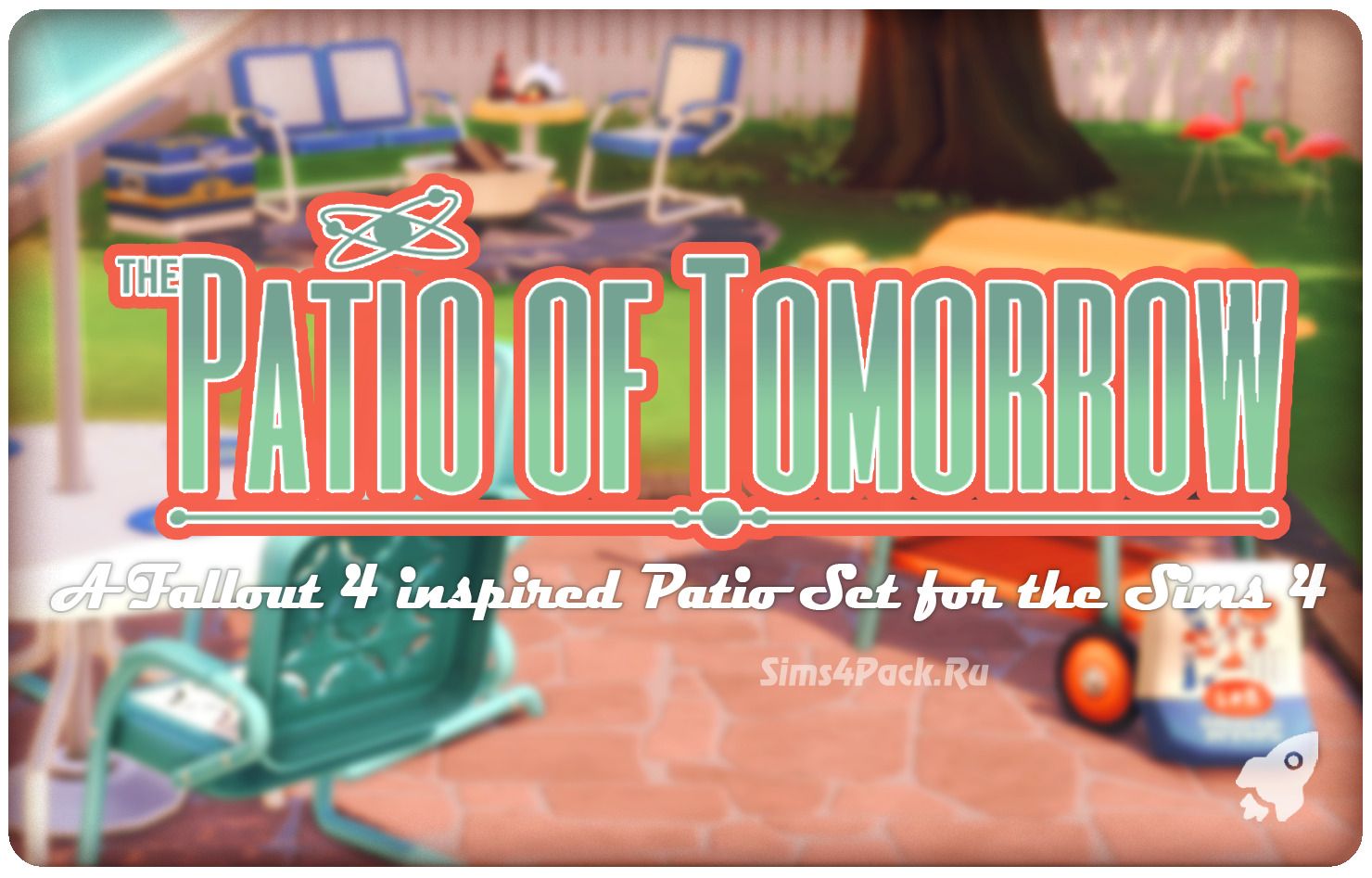 Сет для внутреннего дворика "THE PATIO OF TOMORROW"