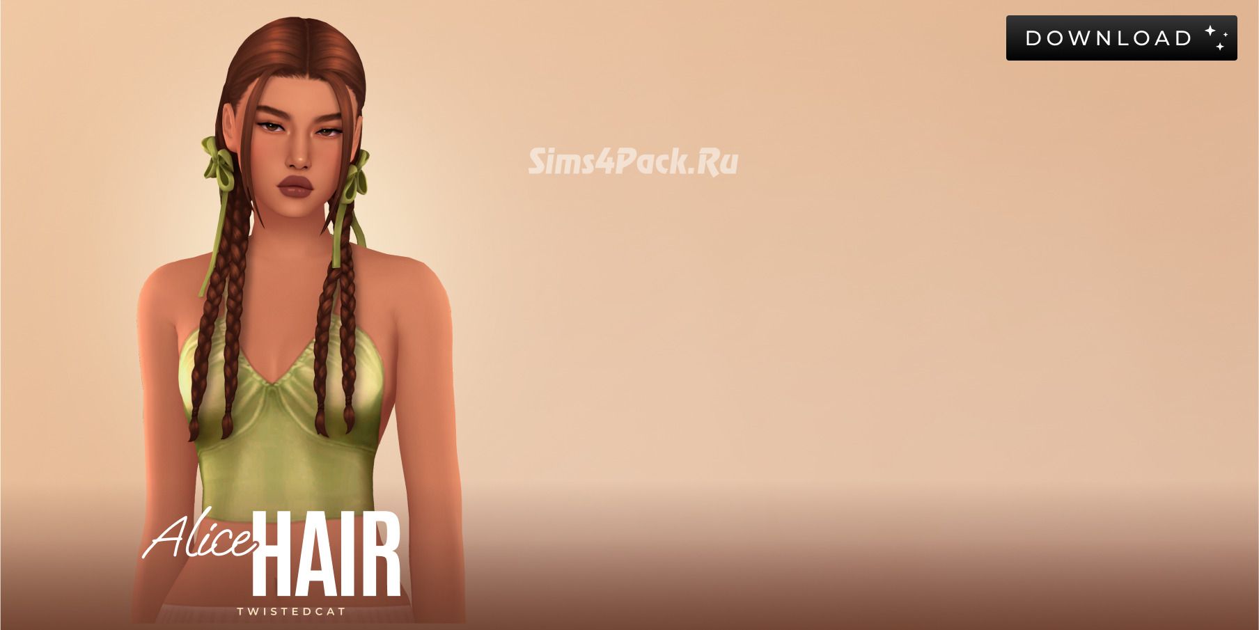 Женская прическа "Alice Hair"