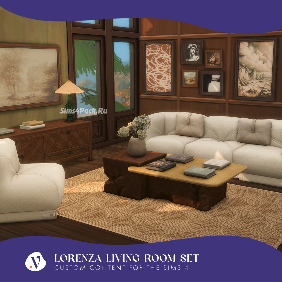 Гостиная "Lorenza Living Room Set"
