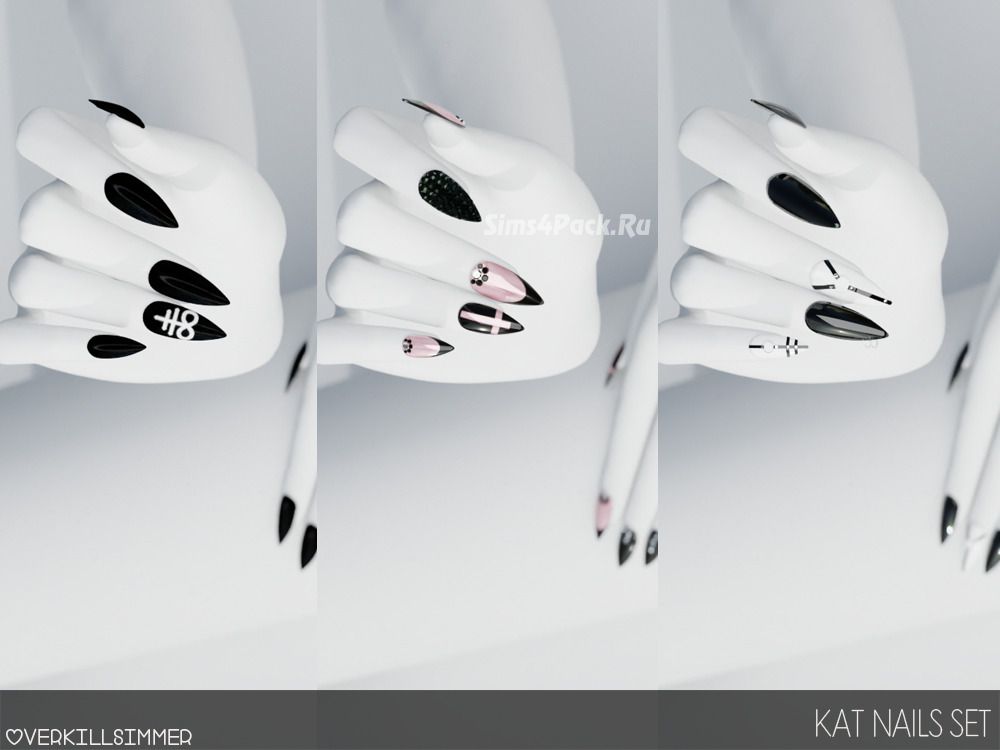 Маникюр для симочек "Kat Nails set"