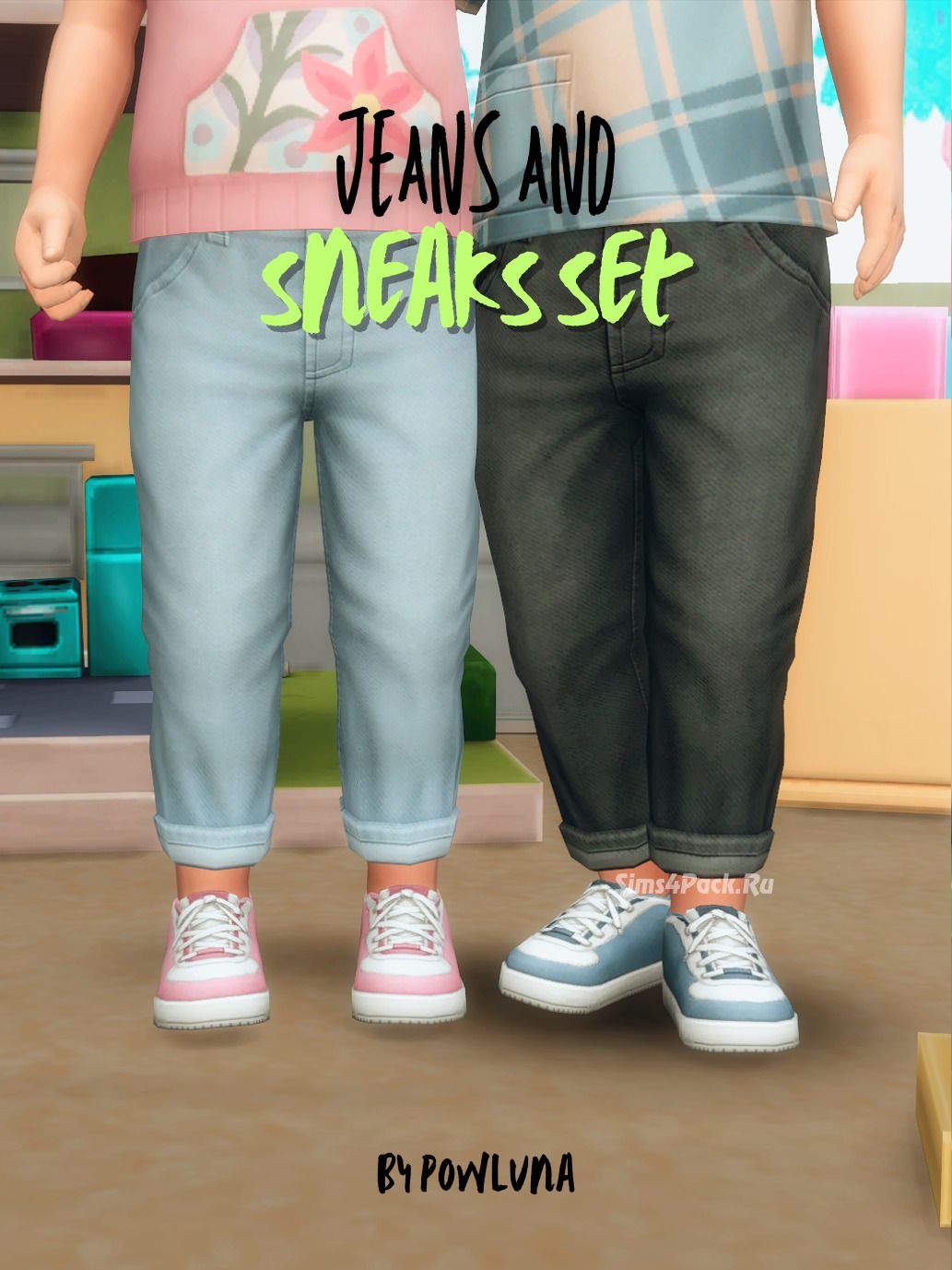 Сет для тоддлеров "JEANS & SNEAKS set"