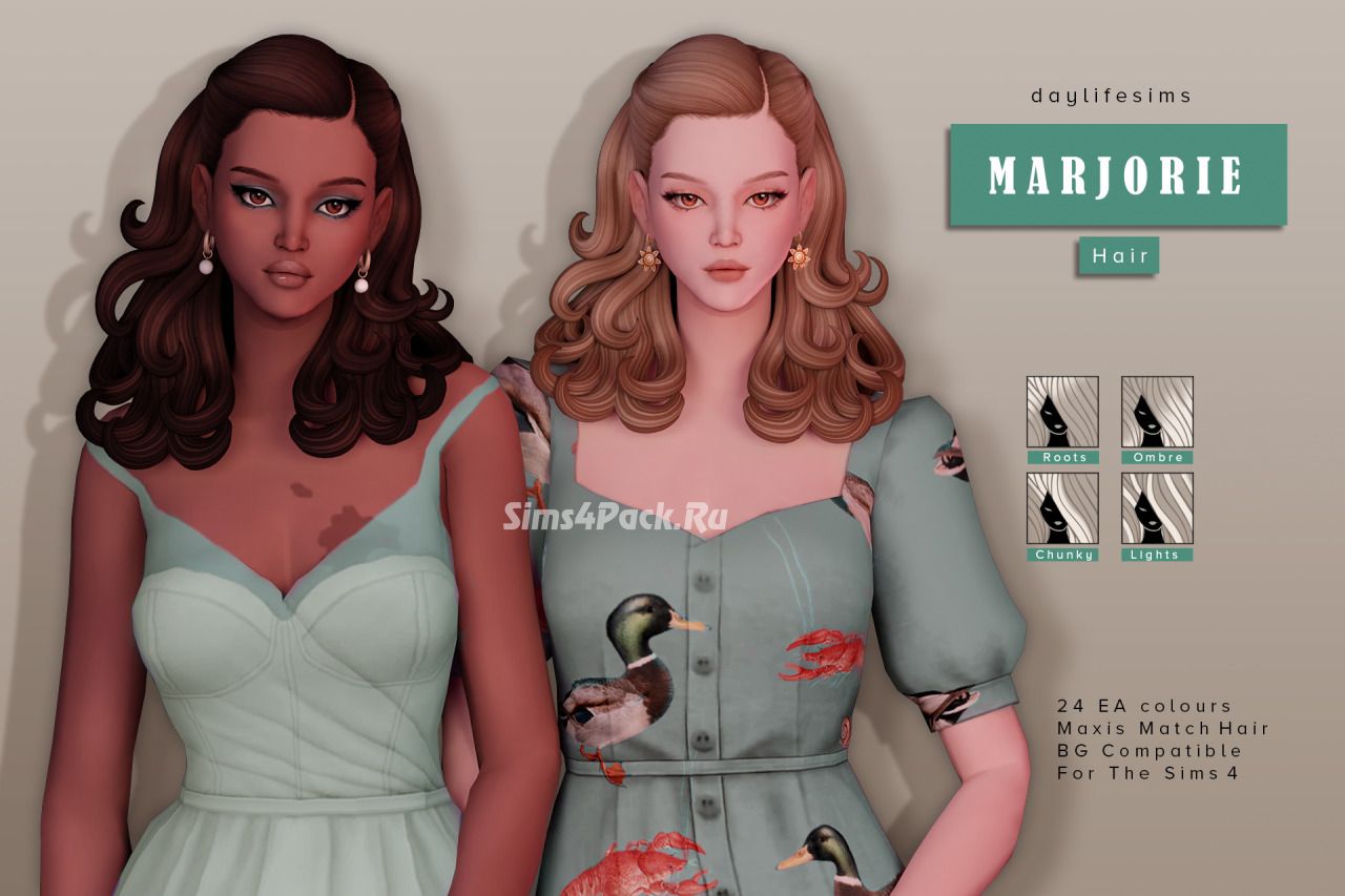 Женская прическа "MARJORIE HAIR"