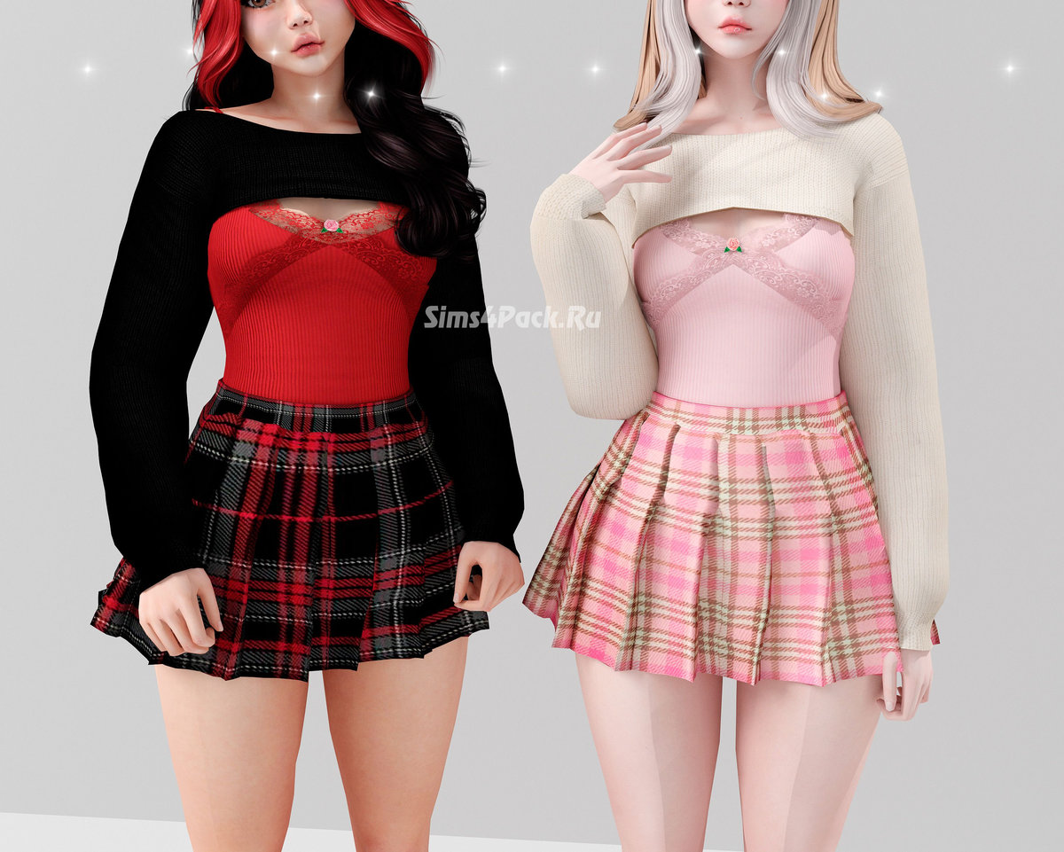 Комплект одежды для симочек "Effy mini outfit"