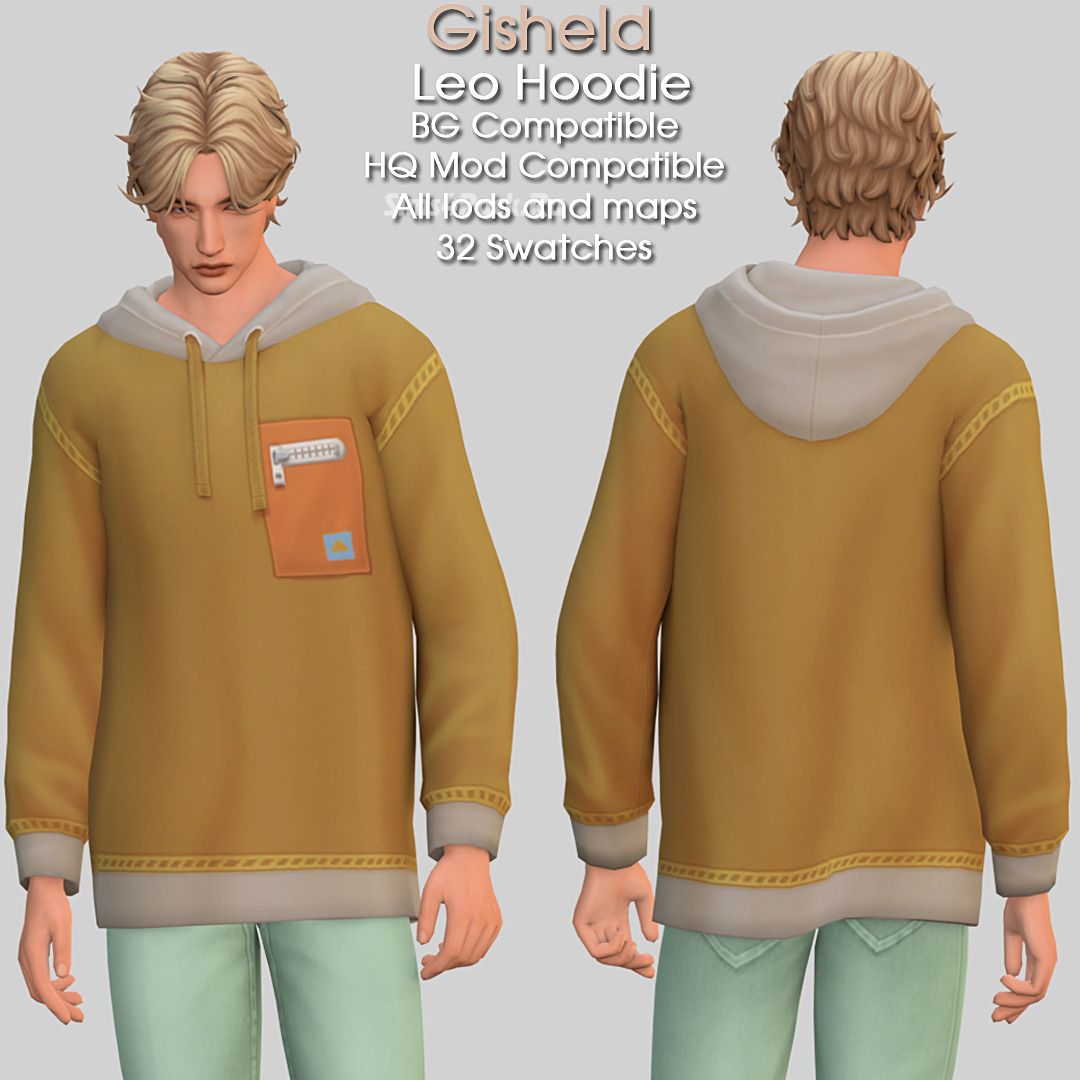 Мужское худи "Leo Hoodie"