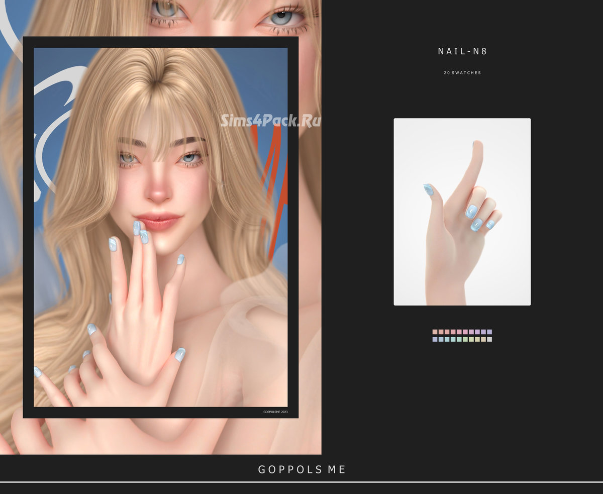 Маникюр "Fingernail N8"