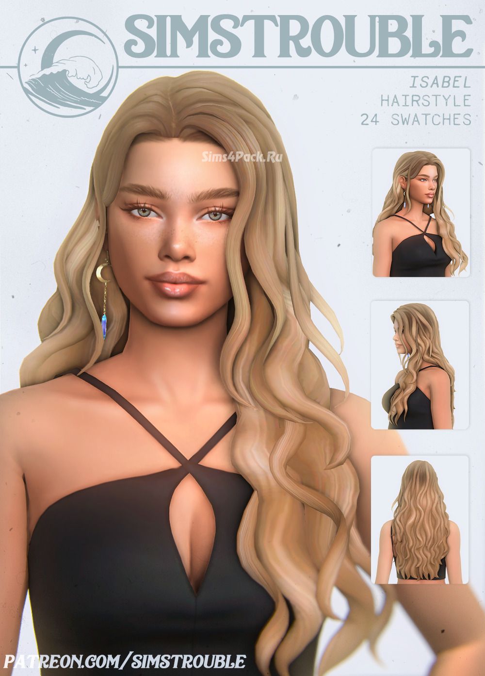 Женская прическа "Isabel Hairstyle"