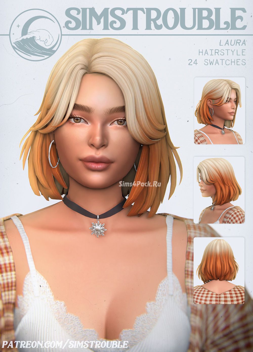Женская прическа "Laura Hairstyle"