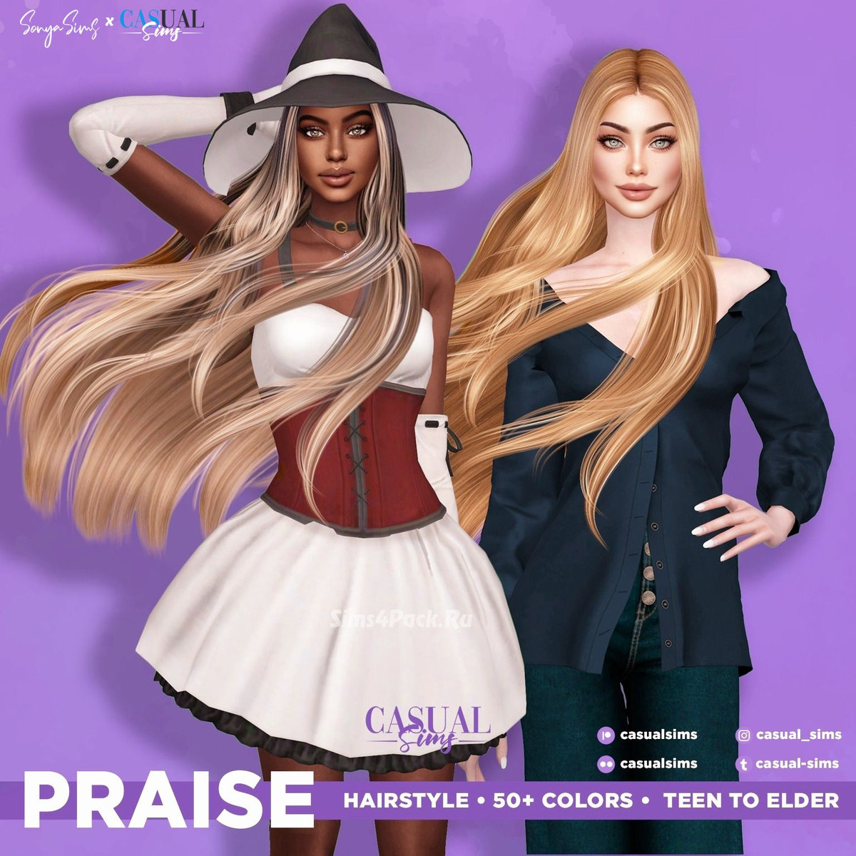Женская прическа "Praise Hairstyle"