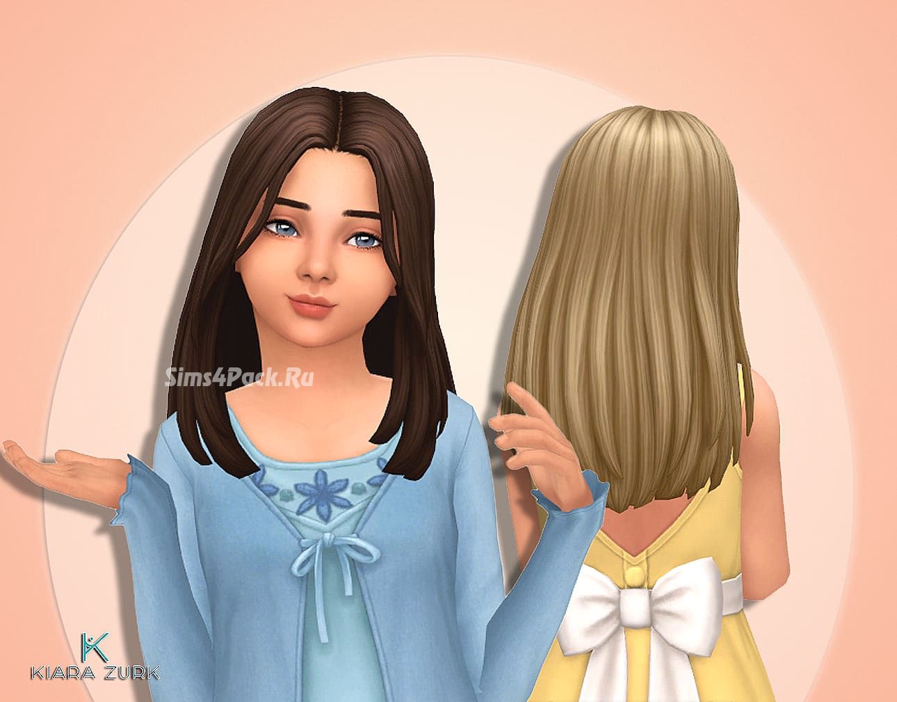 Прическа для девочек "Mariana Hairstyle"