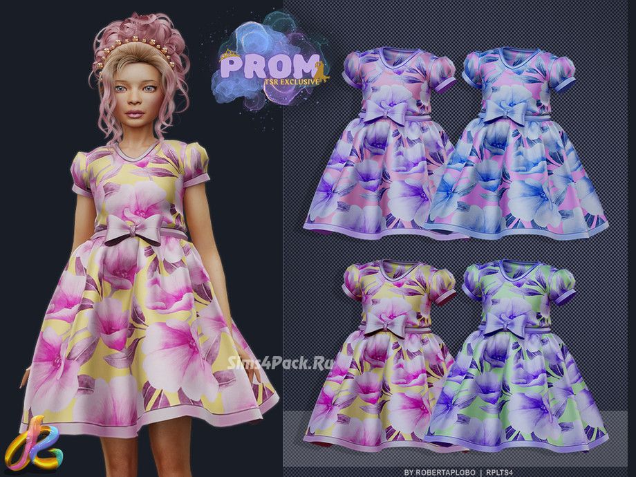 Платье для женщин, девочек и малышек "Prom Dress 277"