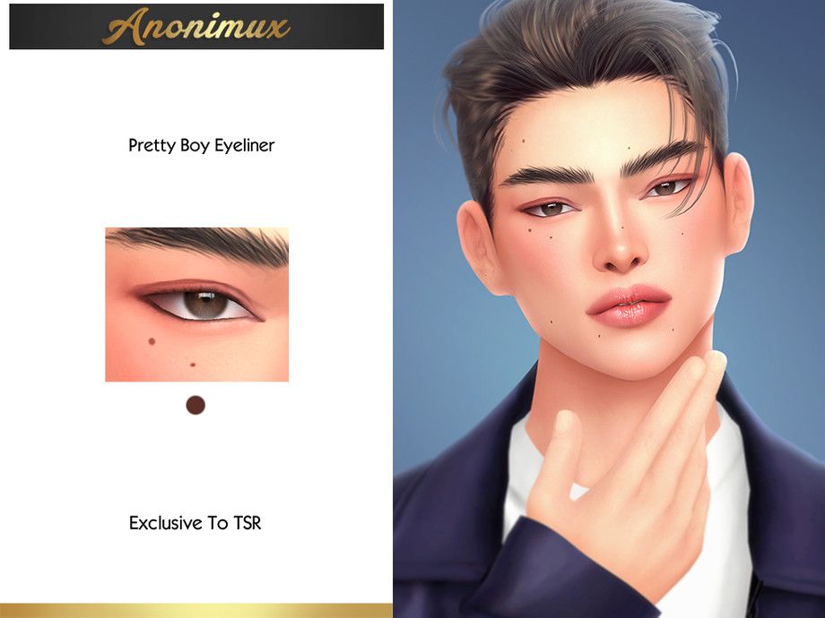 Генетика и косметика для симов и симочек "Pretty Boy"