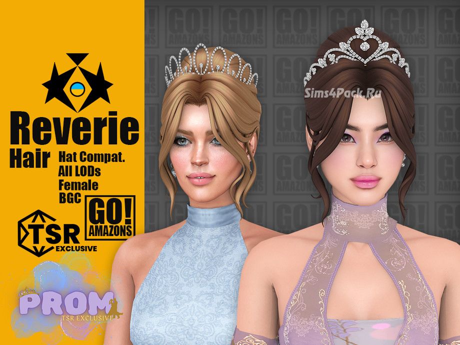 Женская прическа "Reverie Hair"