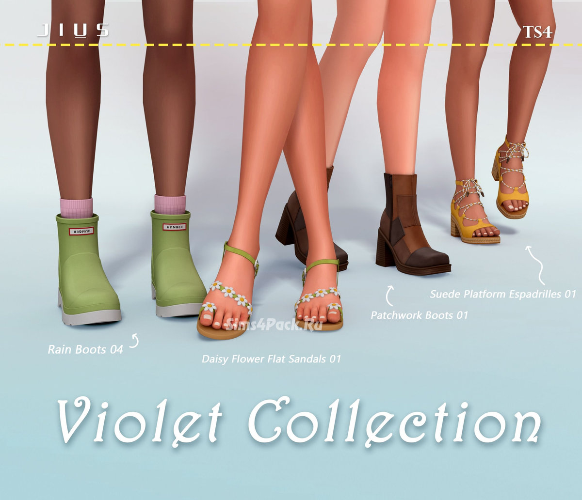 Коллекция женской обуви "Violet Collection"
