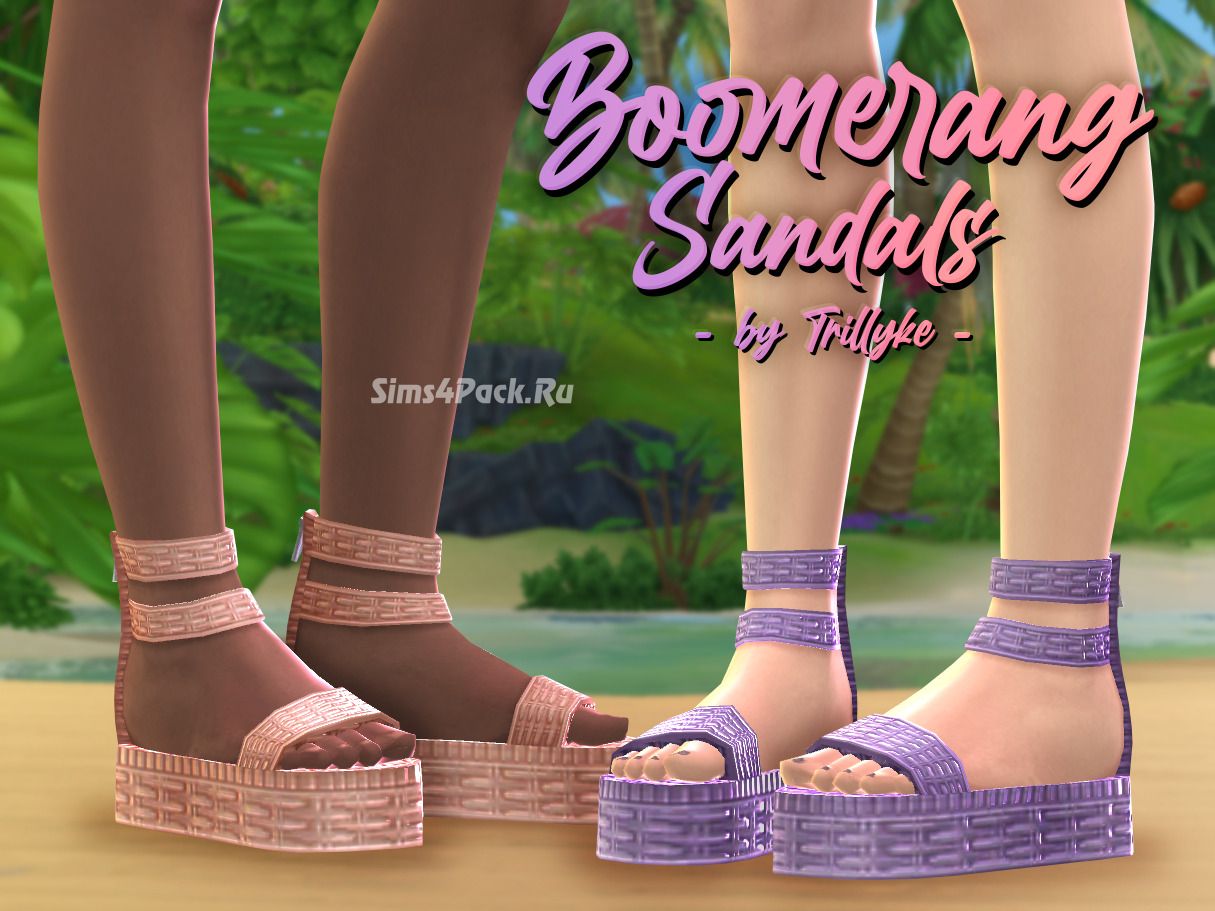 Женские сандалии "Boomerang Sandals"