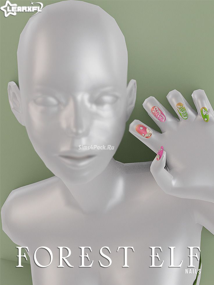 Маникюр лесного эльфа "Nails"