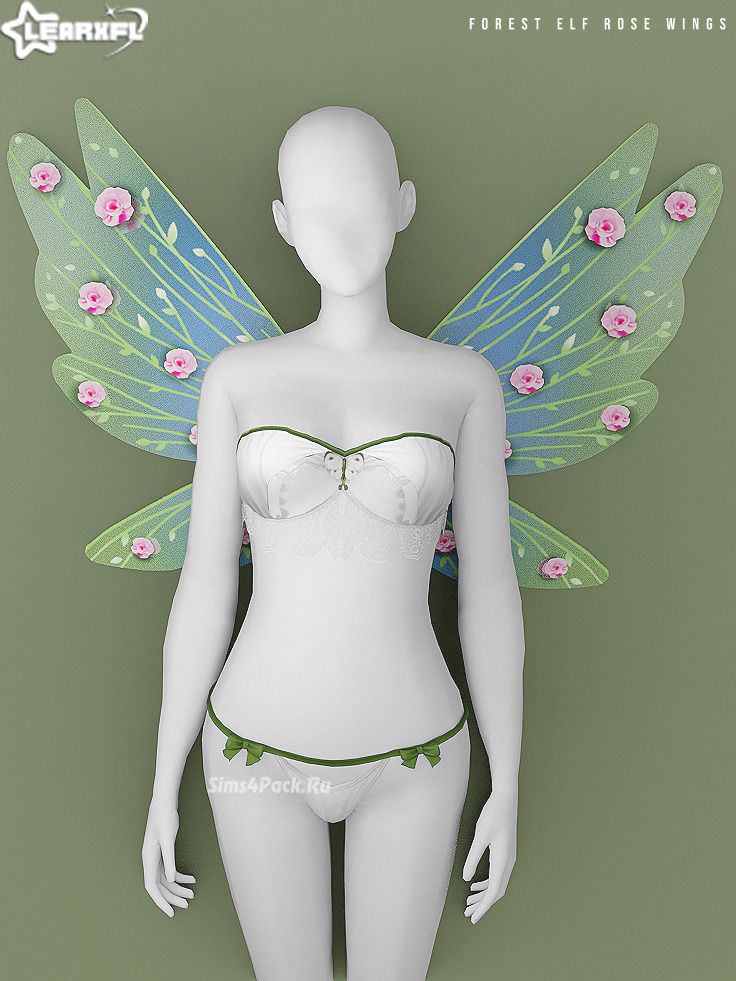 Крылья лесного эльфа "Rose Wings"