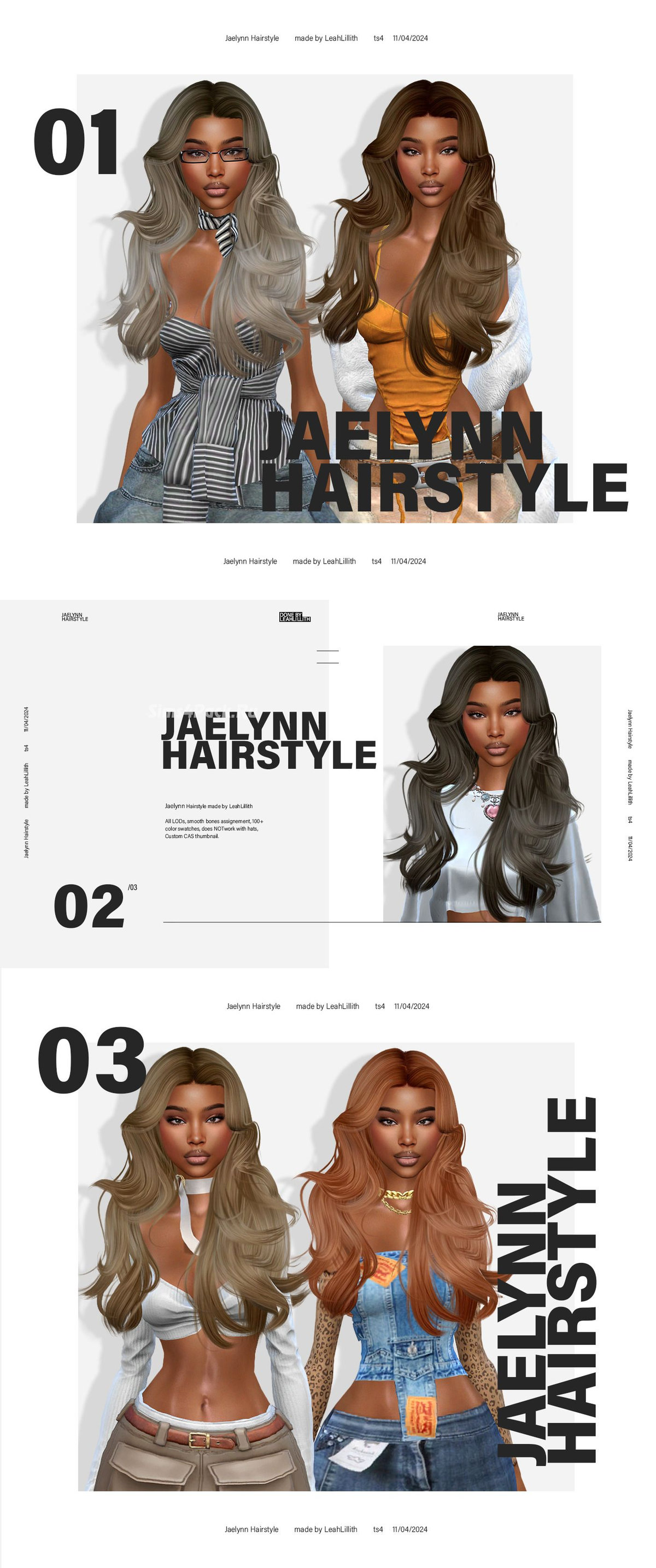 Женская прическа "Jaelyn Hairstyle"